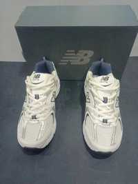 New Balance 530 White Silver Navy  40