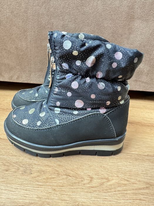 Зимові черевики для дівчинки, 23-24 розмір, 15 см