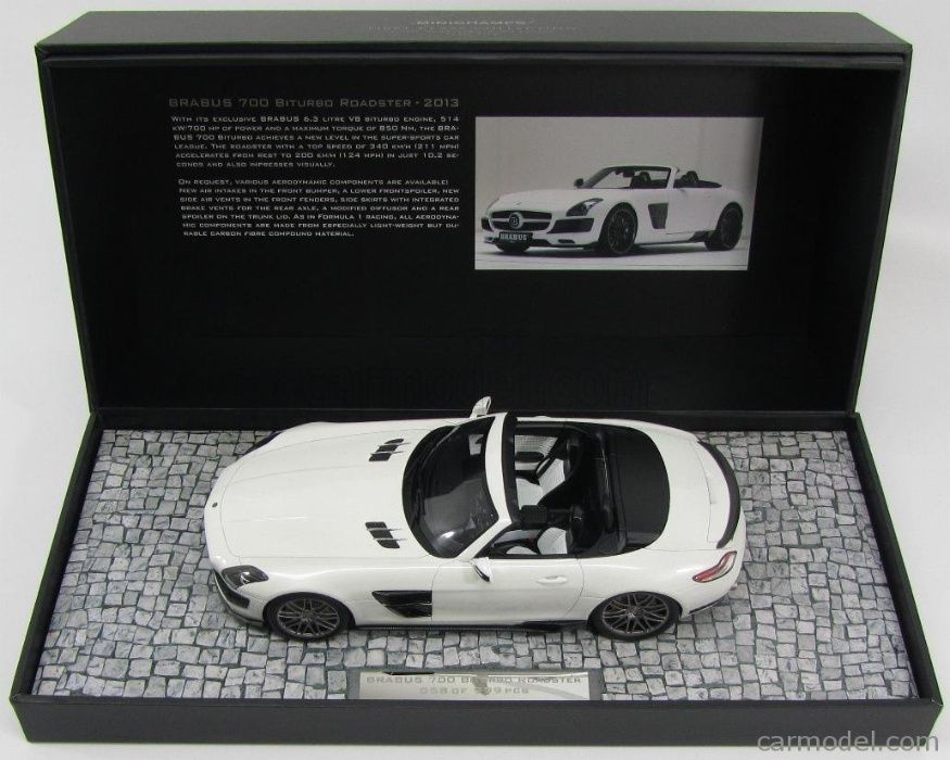 Mercedes Brabus 700 Biturbo Roadster - 1:18 - Minichamps