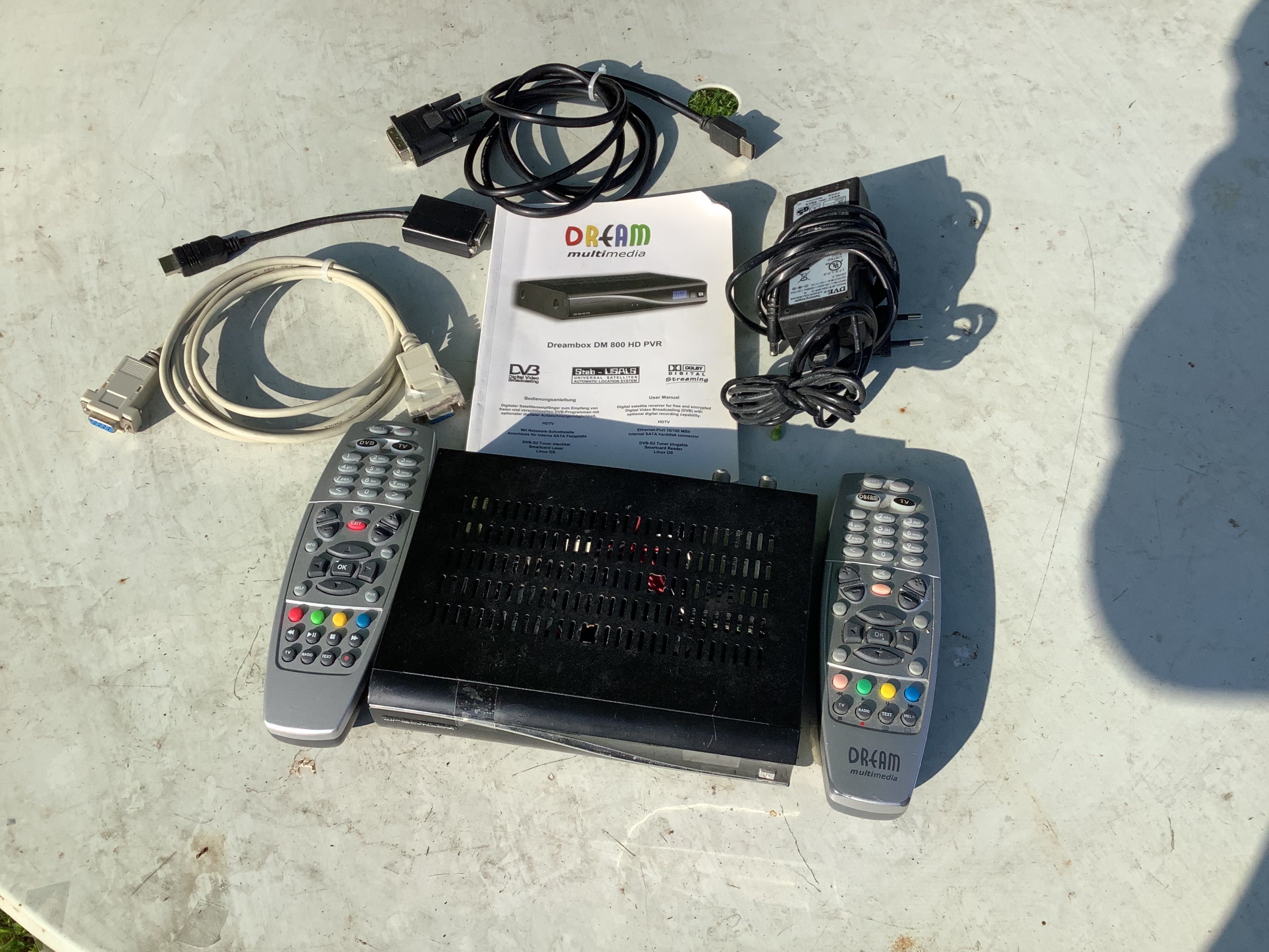 Démodulateur Dreambox 800 hd  com DD