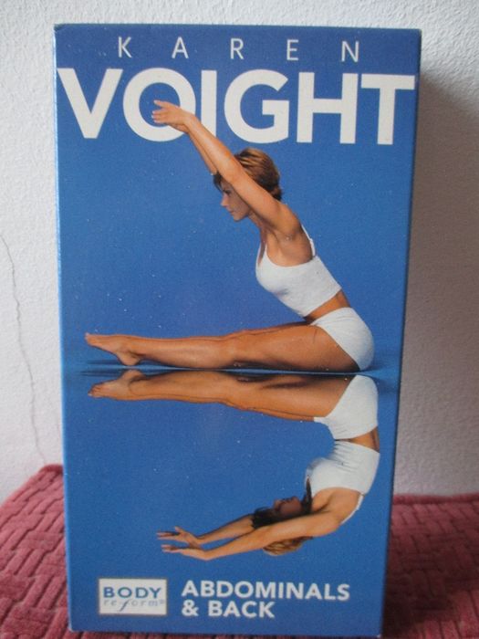 VHS:Cardio Dance/HipHop+Abdominals&Back+Cindy Crawford