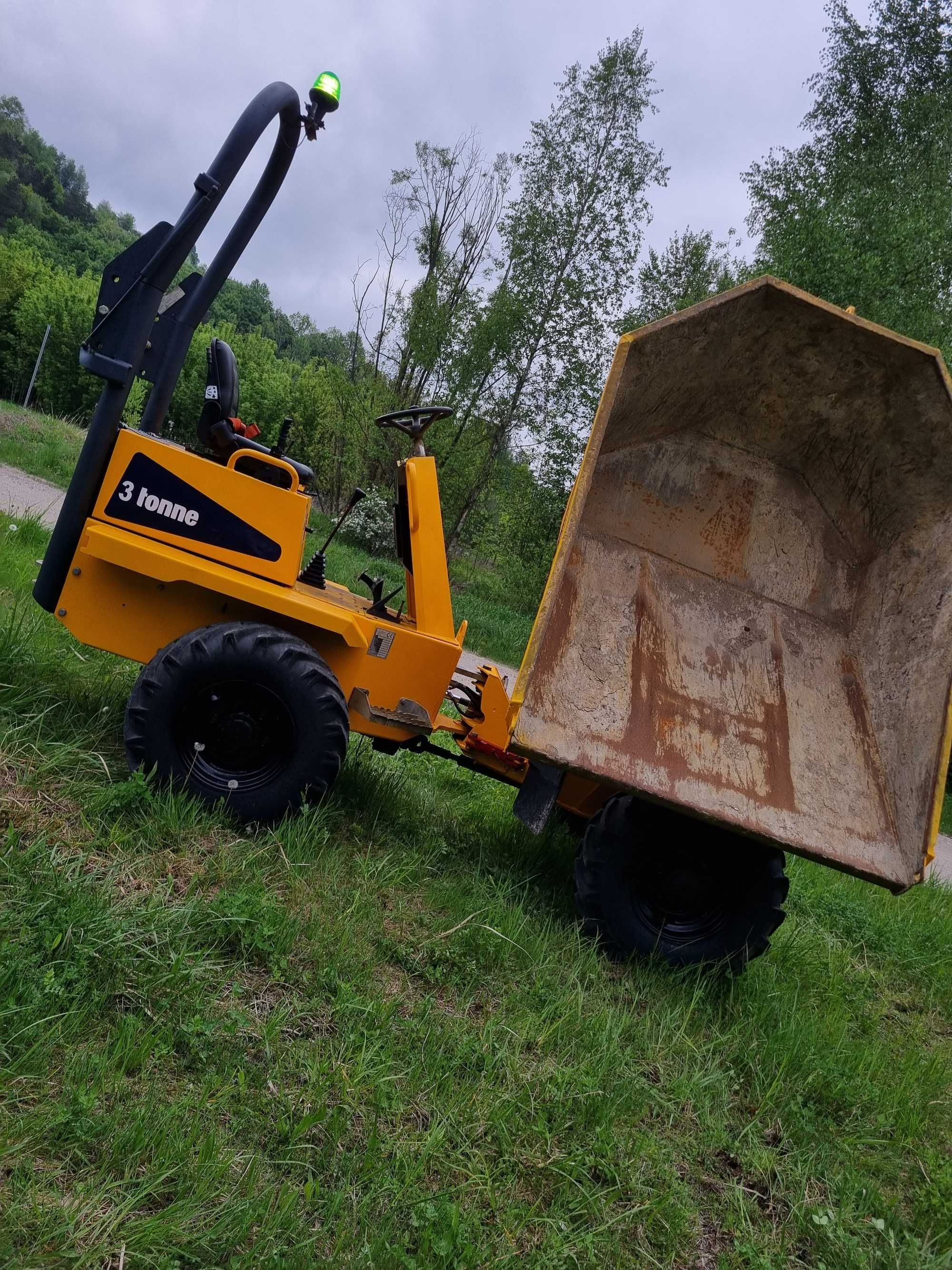 Wozidło 3t Thwaites JAK NOWE 2015r Import Norwegia 1830h KIPER+OBRÓT!