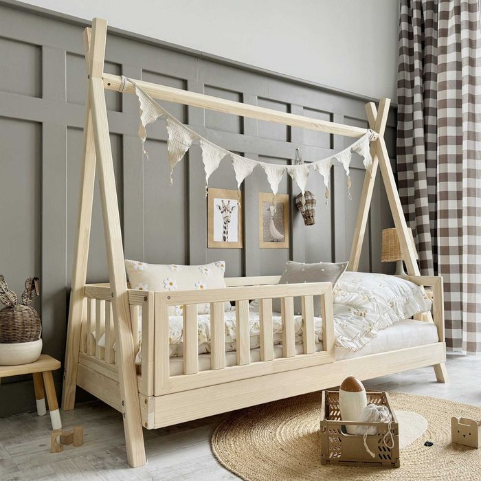 Magiczne Łóżko Tipi Luletto 190x90 - Stwórz Wymarzoną Przestrzeń!