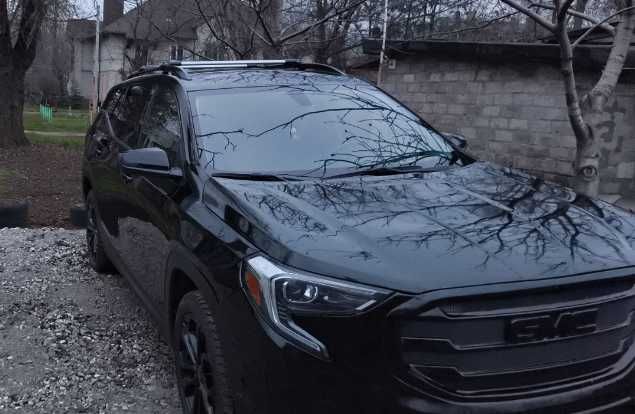 Аэродинамические  попepечные дyги на рейленги  GMC Terrain