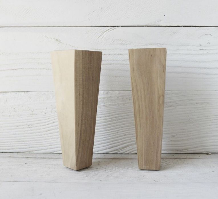 Ніжки для мебелі з натуральної деревини