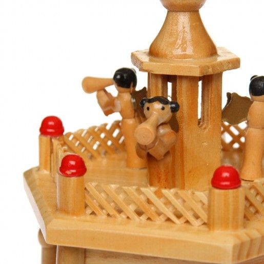 карусель новорічна, новорічний декор, різдвяна карусель, Мега