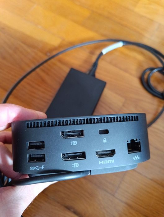 Docking Station HP USB-C G5 (5TW10AA) — Original, como nova
