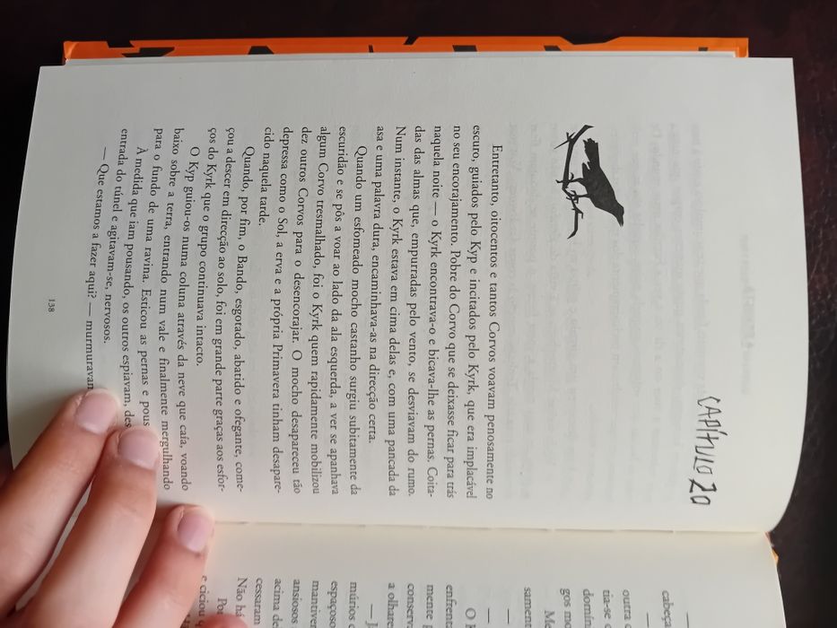 3 livros da saga "As crónicas do corvo"