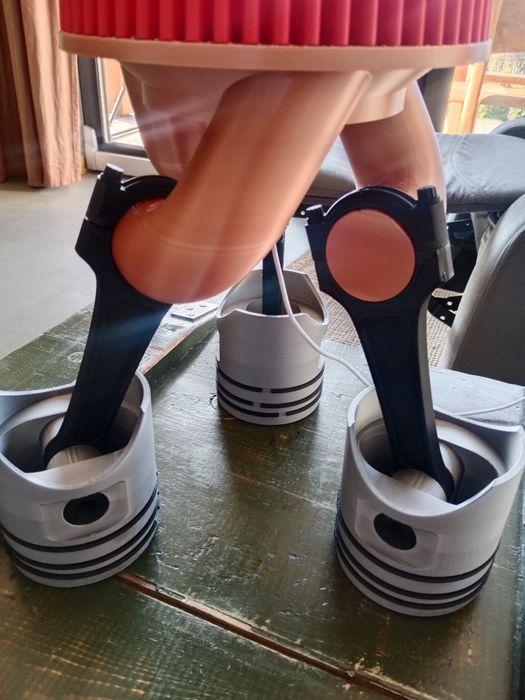 Lampa LED Tłok zasilanie usb