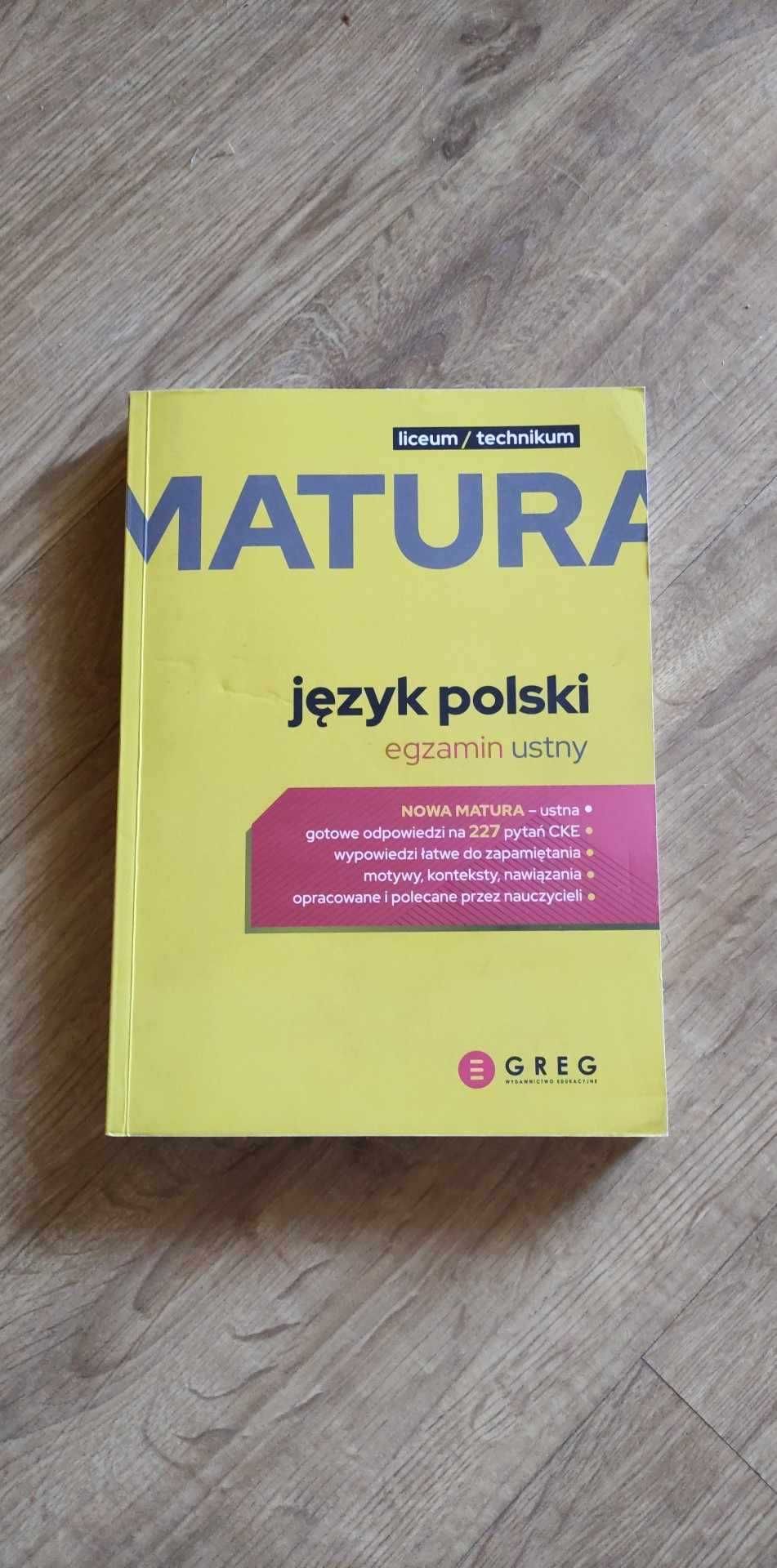 MATURA j.polski egzamin ustny