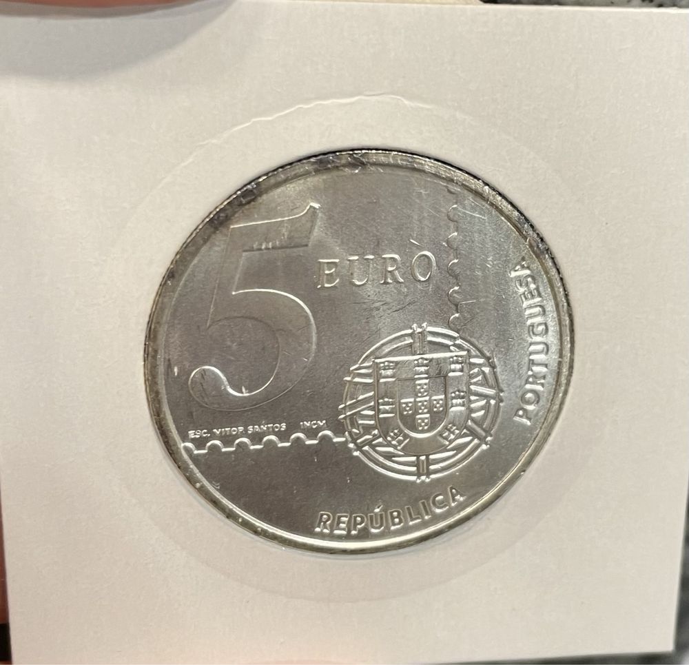 Moeda 5 € República Portuguesa 2003