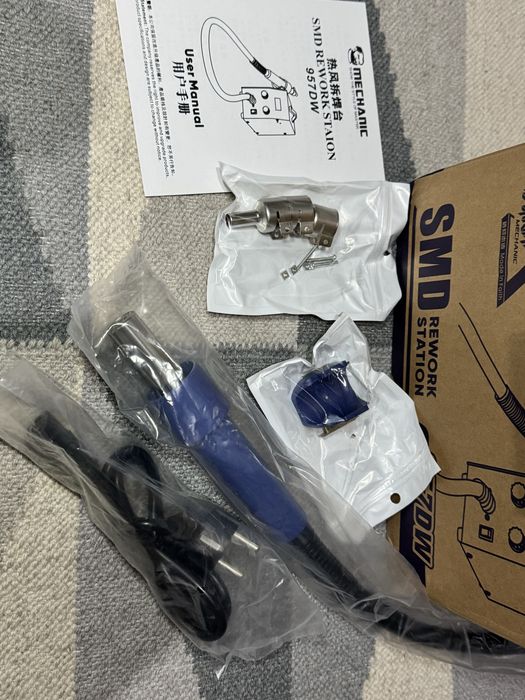 Stacja Lutownicza na gorące powietrze