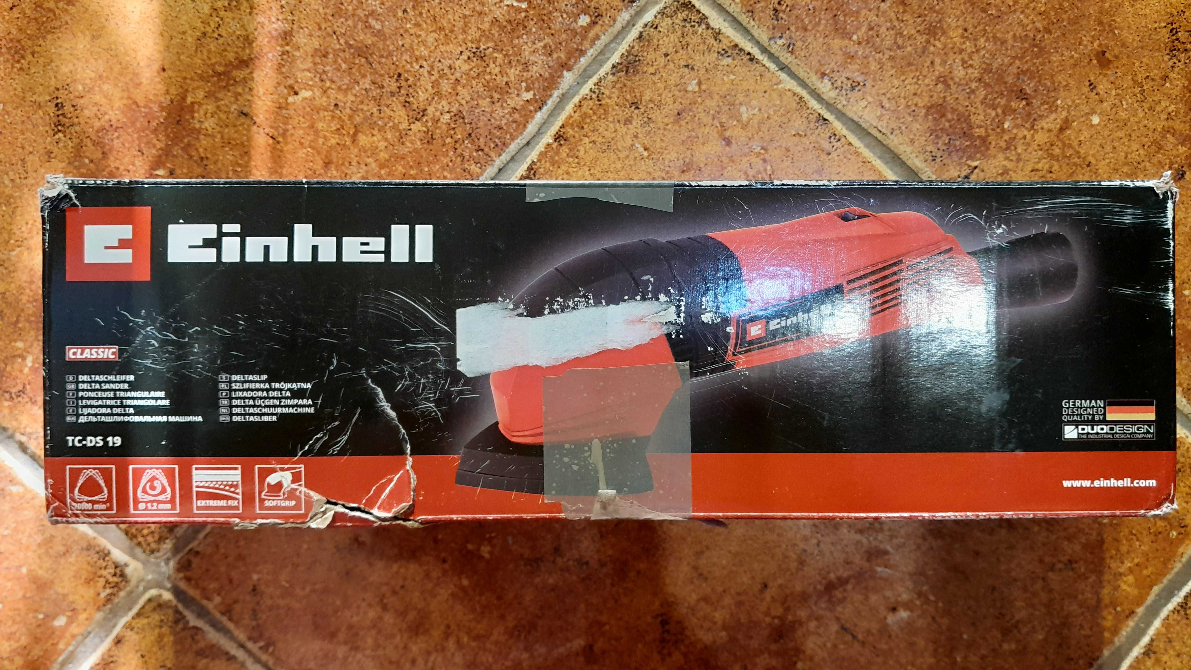 Szlifierka oscylacyjna delta Einhell TC-DS 19
