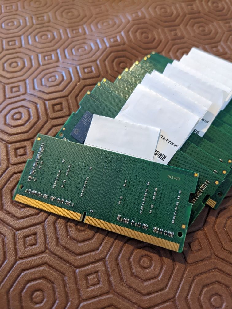 RAM DDR4 Transcend SO-DIMM (portátil)
