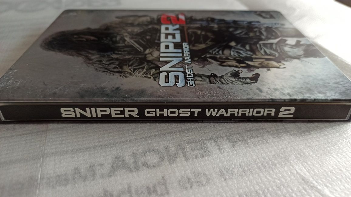 Sniper 2 Ghost Warrior + steelbook jak nowy. Pc/dvd