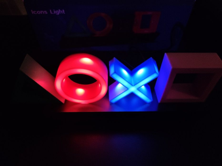 Светильник лампа PlayStation Icons Light