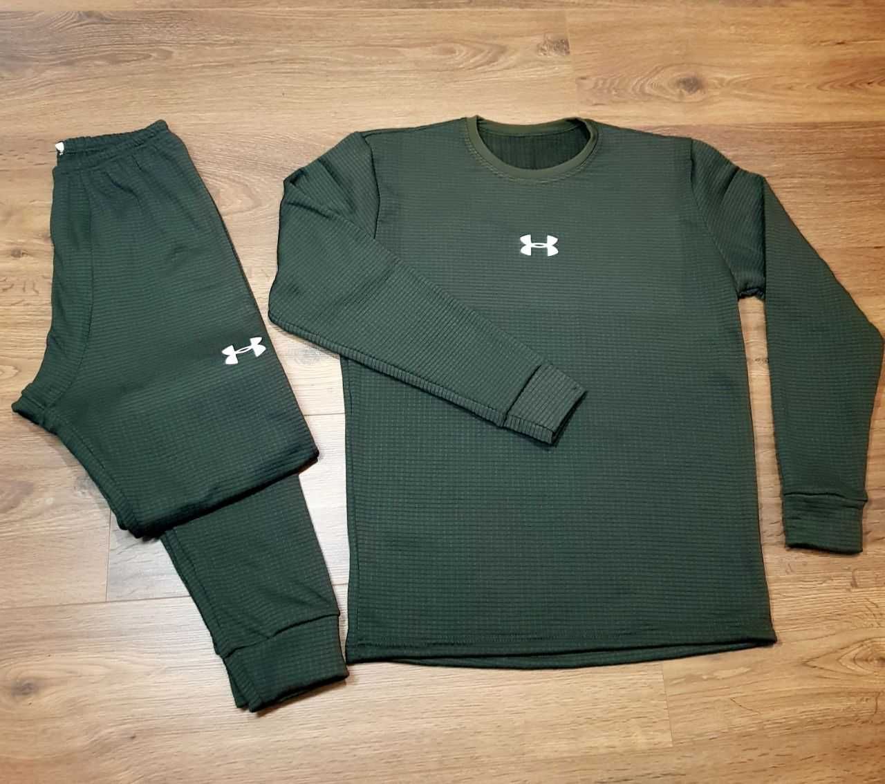 UNDER ARMOUR термобілизна чоловіча чорна та хакі