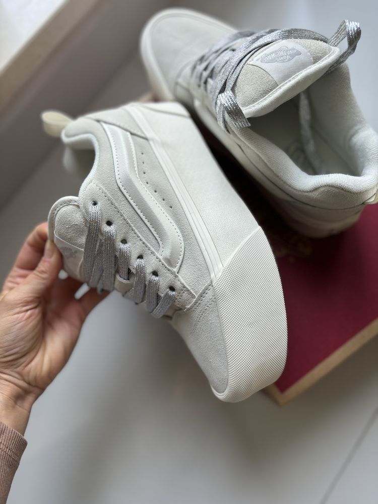 Vans skorzane sneakersy