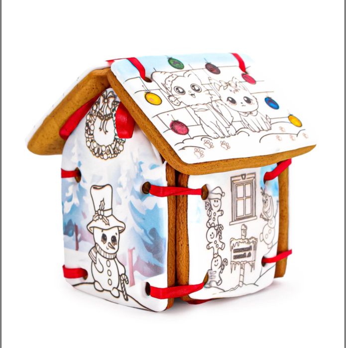 Пряник розмальовка,  подарунковий набір пряників