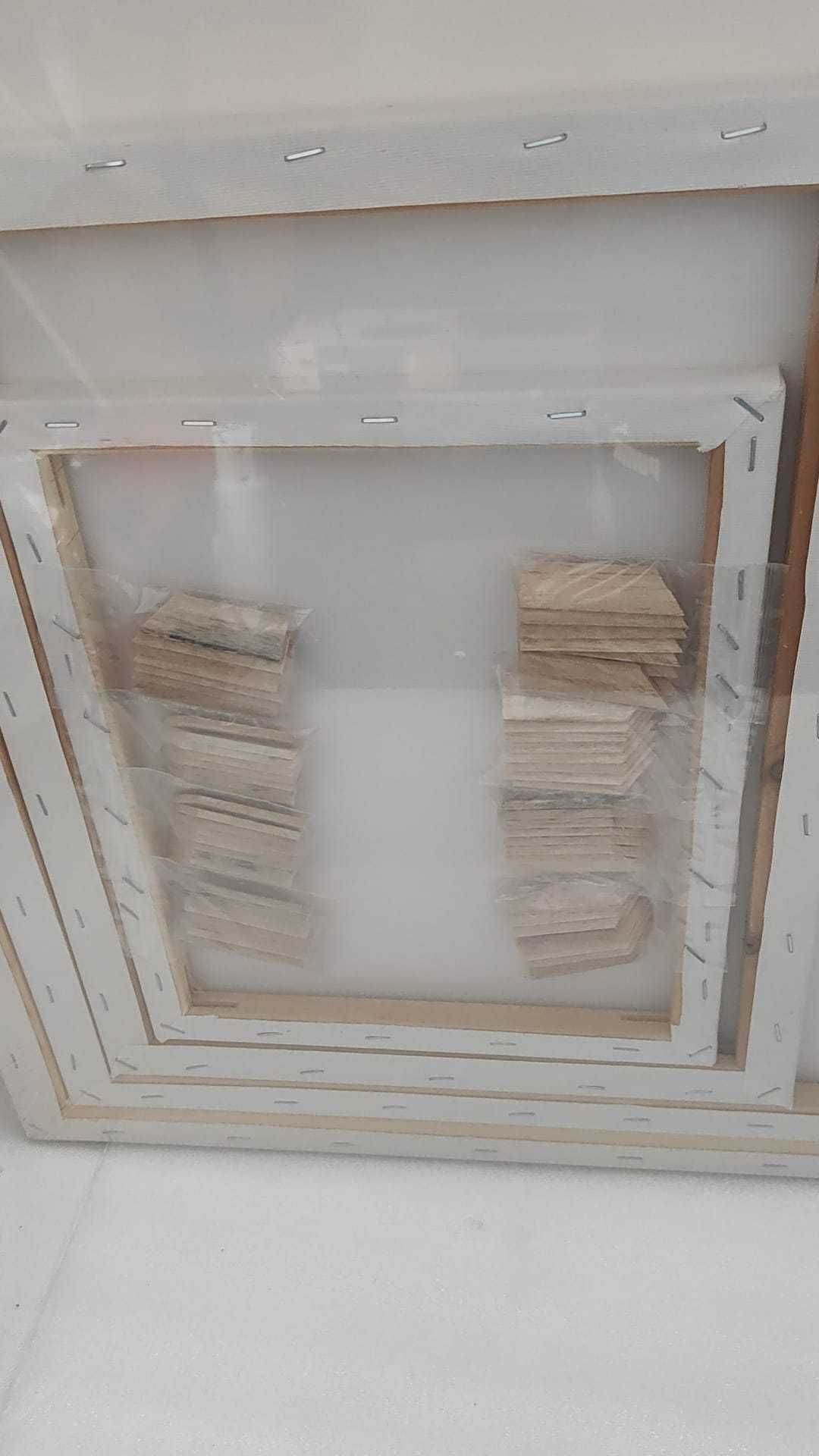 8x ramka  płótno do malowania bawełna Artme Canvas 8 sztuk
