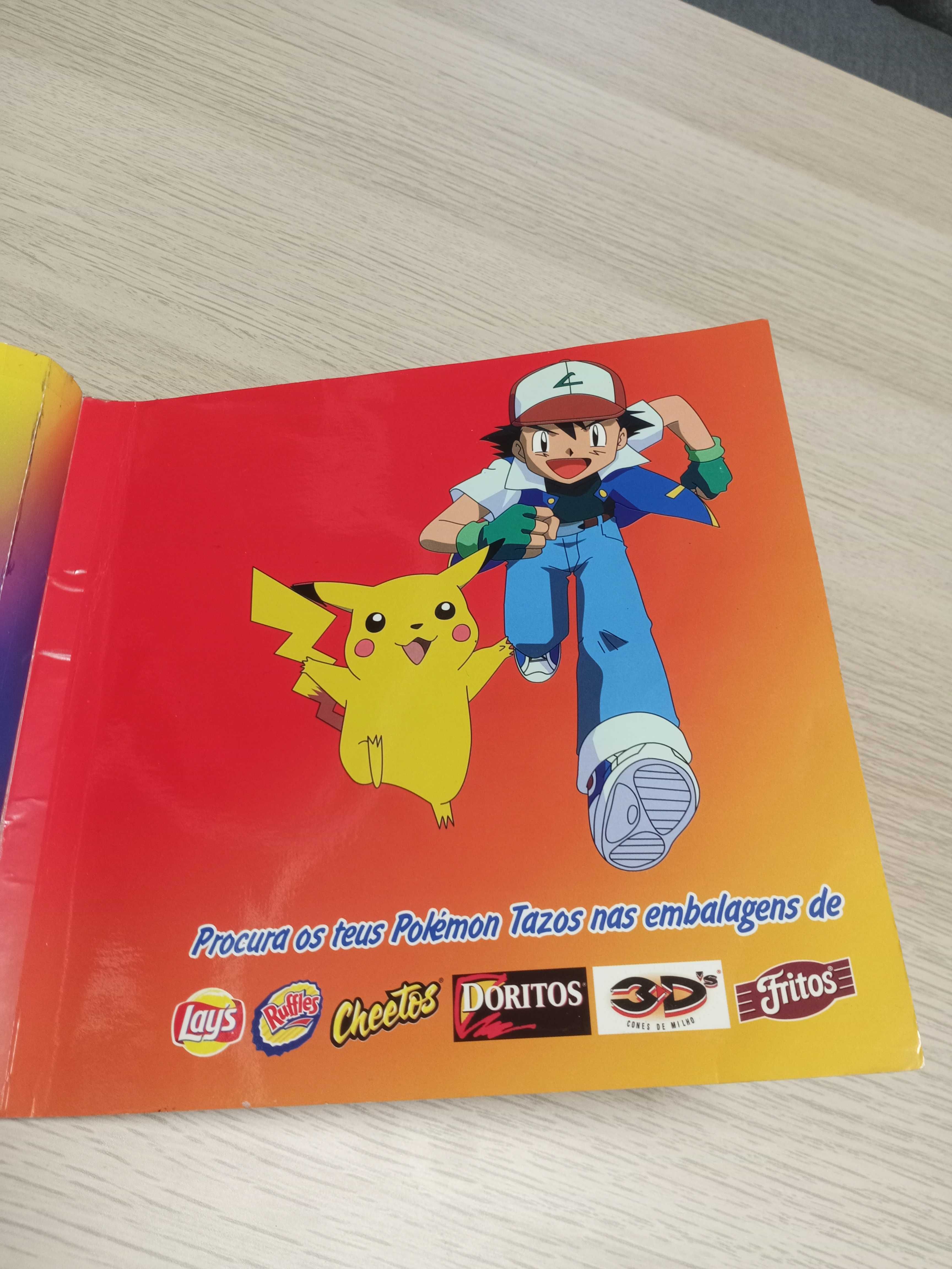 Caderneta Pokémon tazos 2