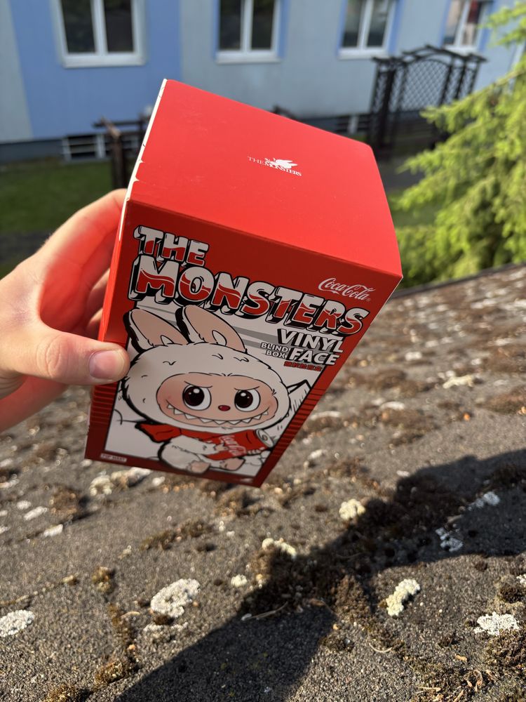 POP MART Labubu The Monsters Coca Cola Zawieszka Pluszak 100% Oryginał
