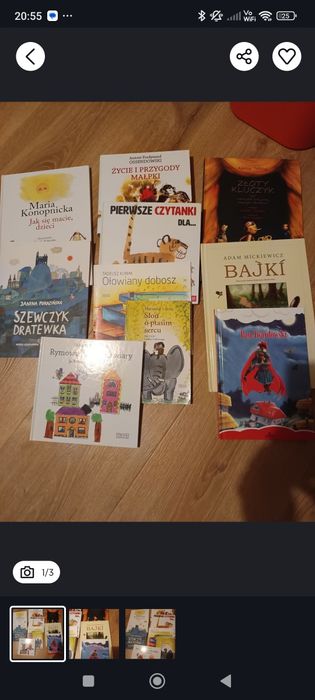 kolejka Fenfa + zestaw ksiazek