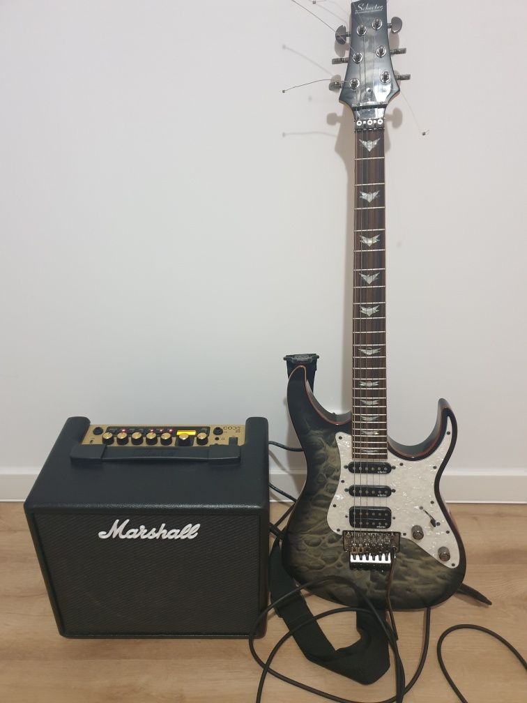 Schecter Banshee Extreme 6FR  Marshall Gator Cases