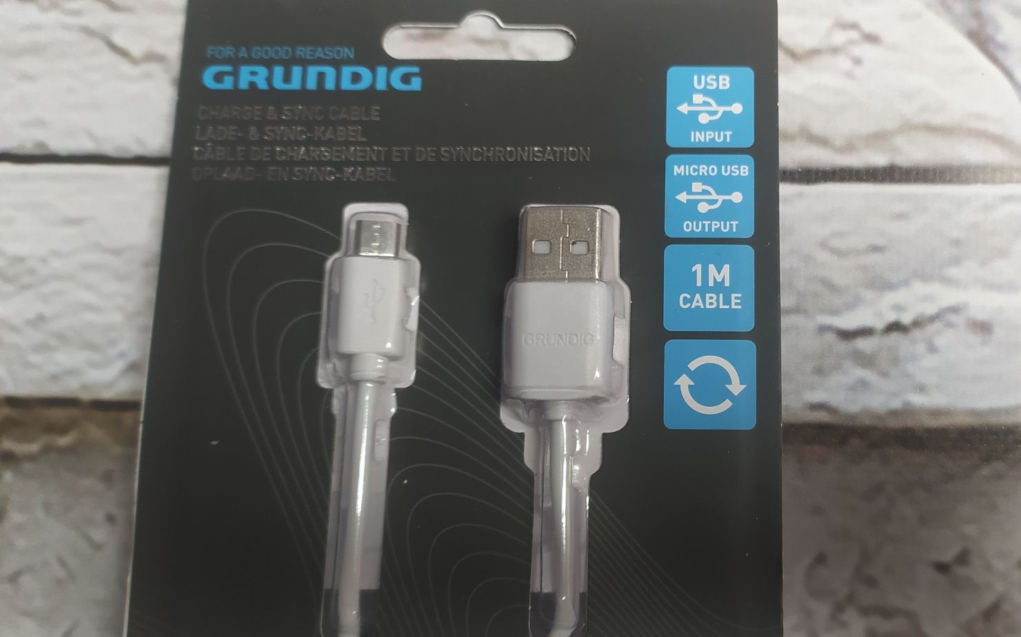 Kabel do ładowania micro USB Grundig