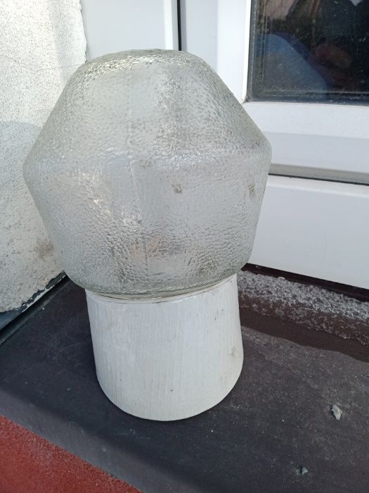 lampa ceramiczna prl loft