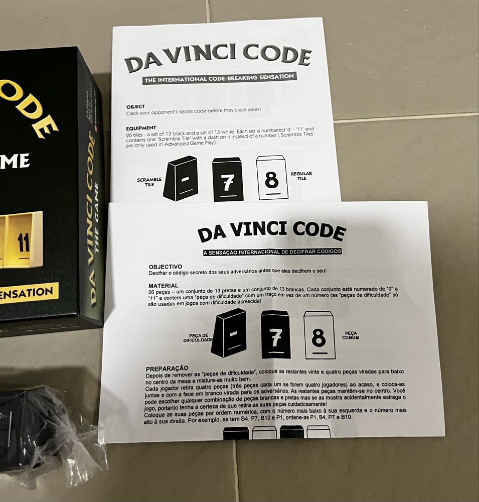 Jogo “Da Vinci Code”