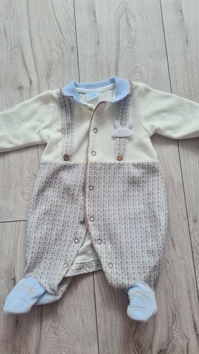 2 reklamówki ubranek dla chlopca 56,62