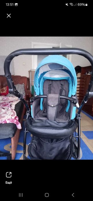 Дитяча коляска 2в1.