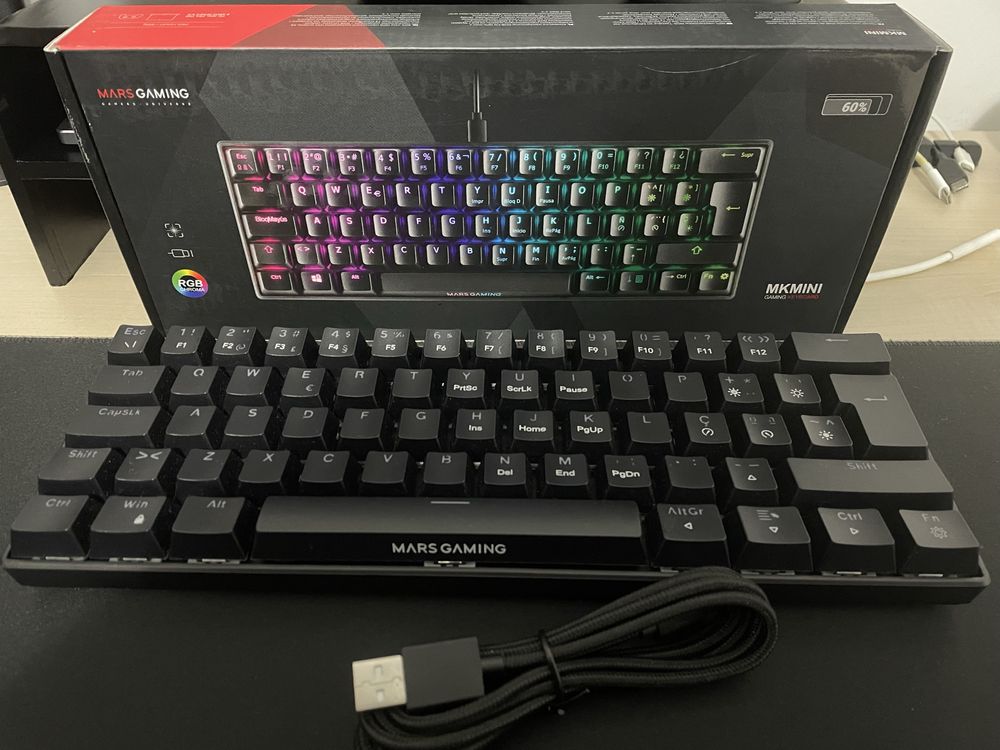 Teclado mecânico MarsGaming