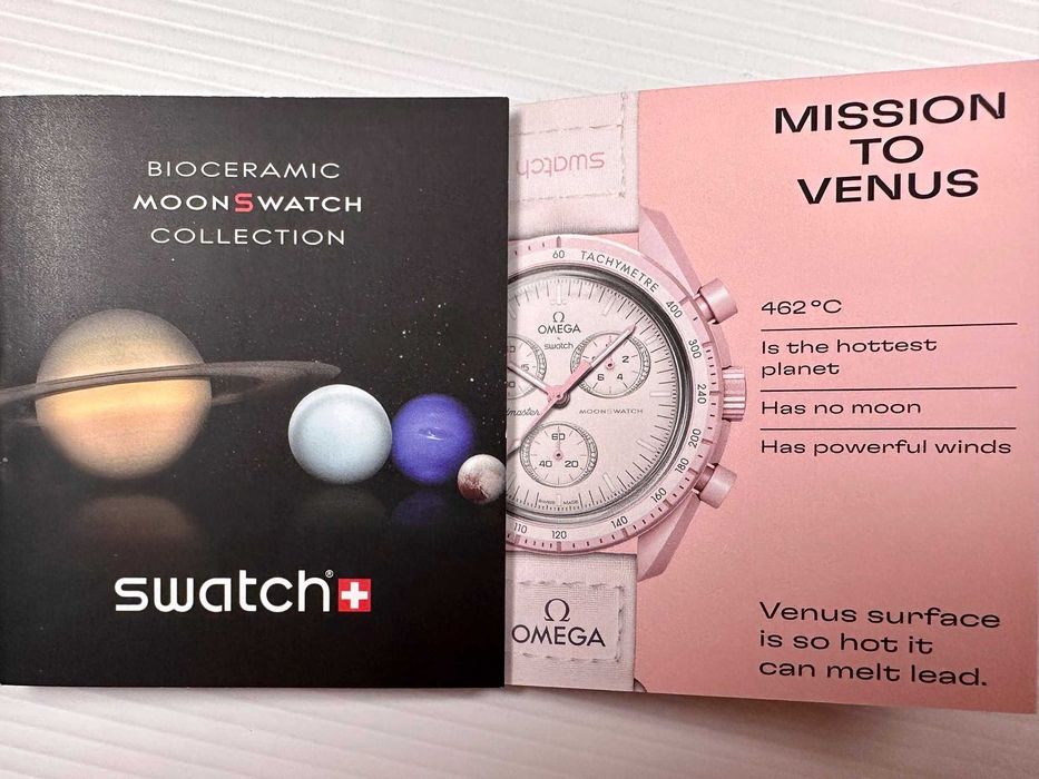 Omega x Swatch SO33P100 - Wenusjański Styl