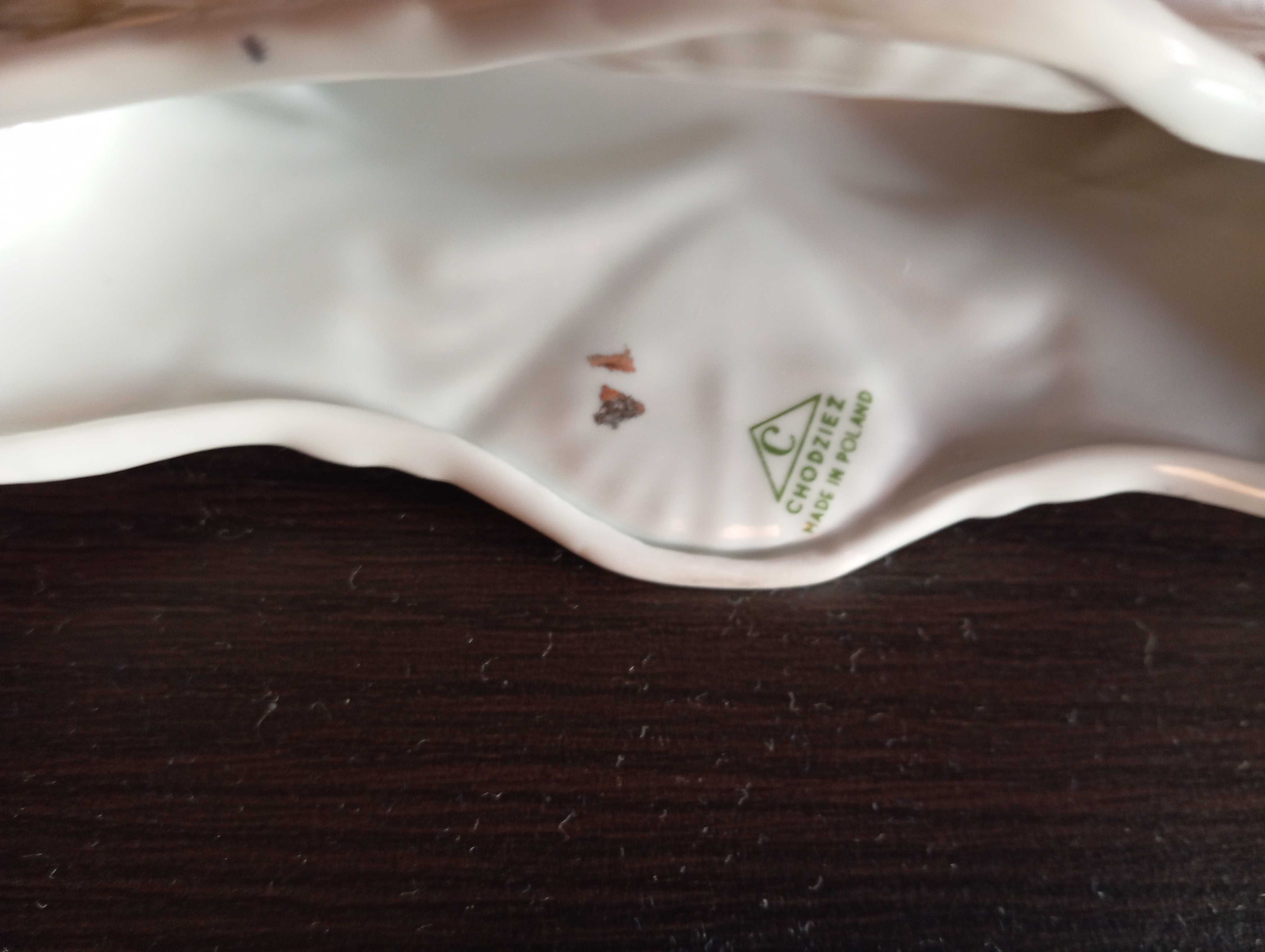 Świeczniki stara porcelana Chodzież