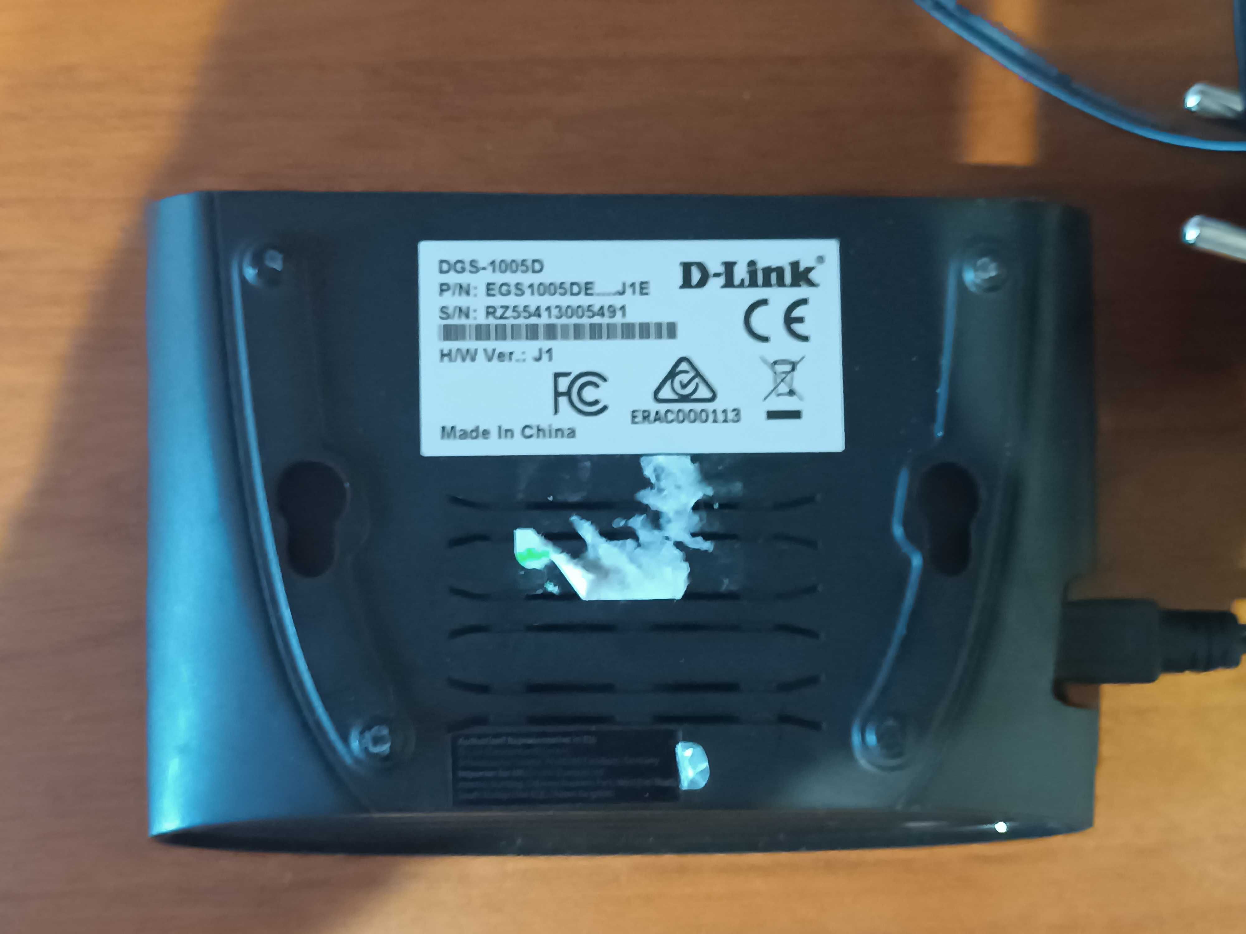 5-Portowy SWITCH D-Link DGS-1005D.