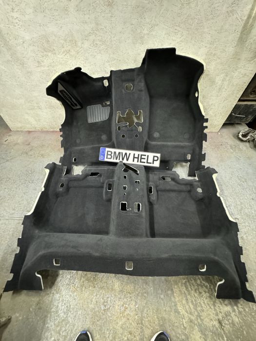Ковролин Салона черный БМВ 2 М235 F44 X-Drive Килим Салон