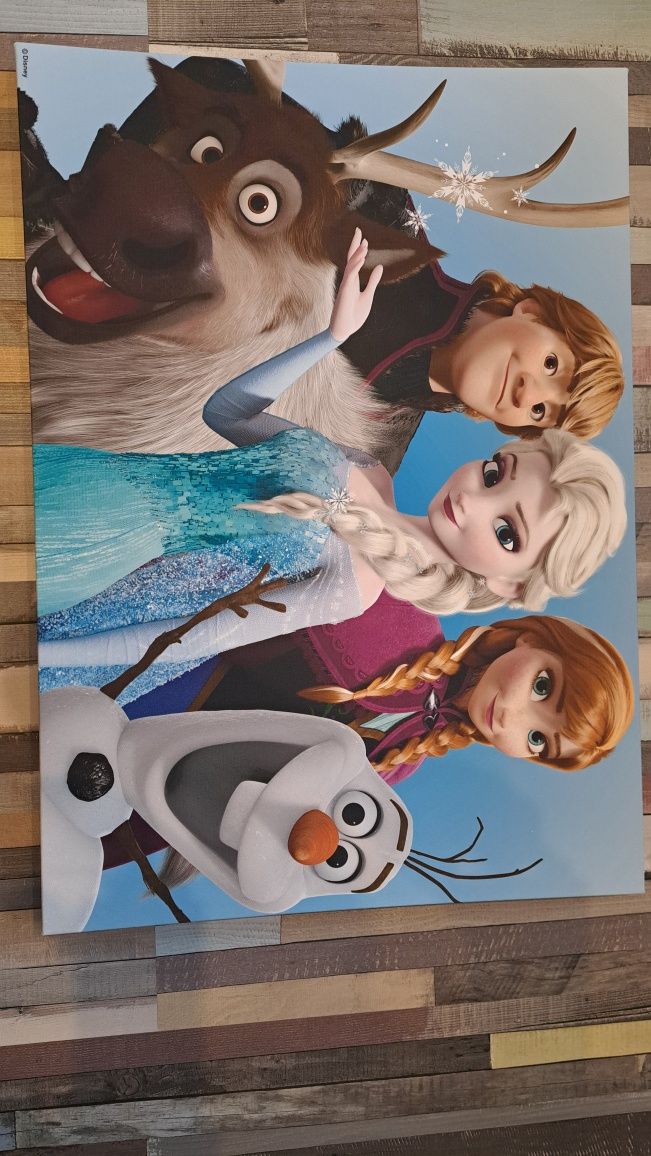 Obraz na płótnie obrazek Elza Kraina Lodu Frozen do pokoju dziecięcego