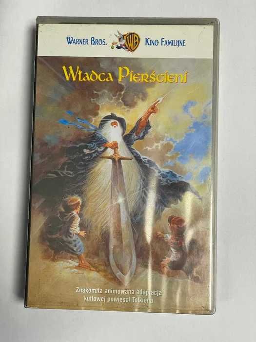 Kaseta VHS Władca Pierścieni Animowana