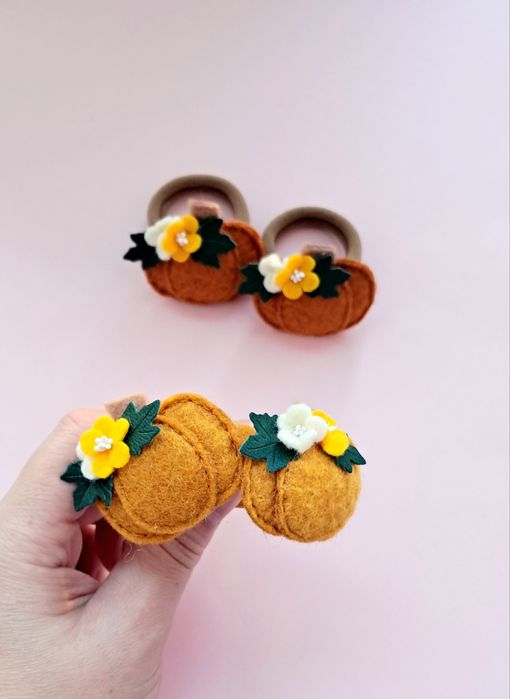 Осінні обручі,заколки,резинки,бантики,в наявності та під замовл