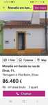 Moradia em banda T2, com terraço.