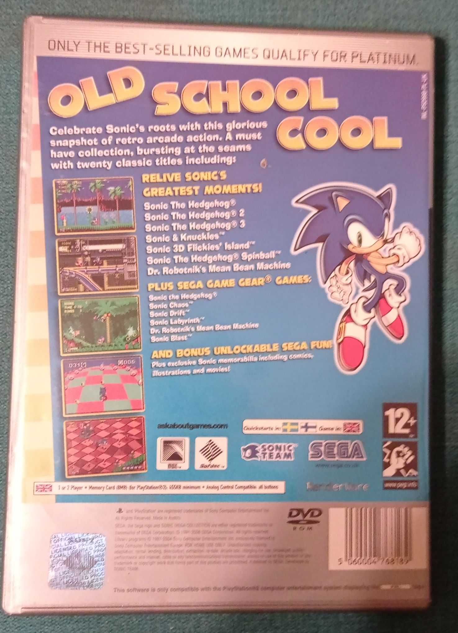 Gra Sonic Mega Collection Plus Sony PlayStation 2