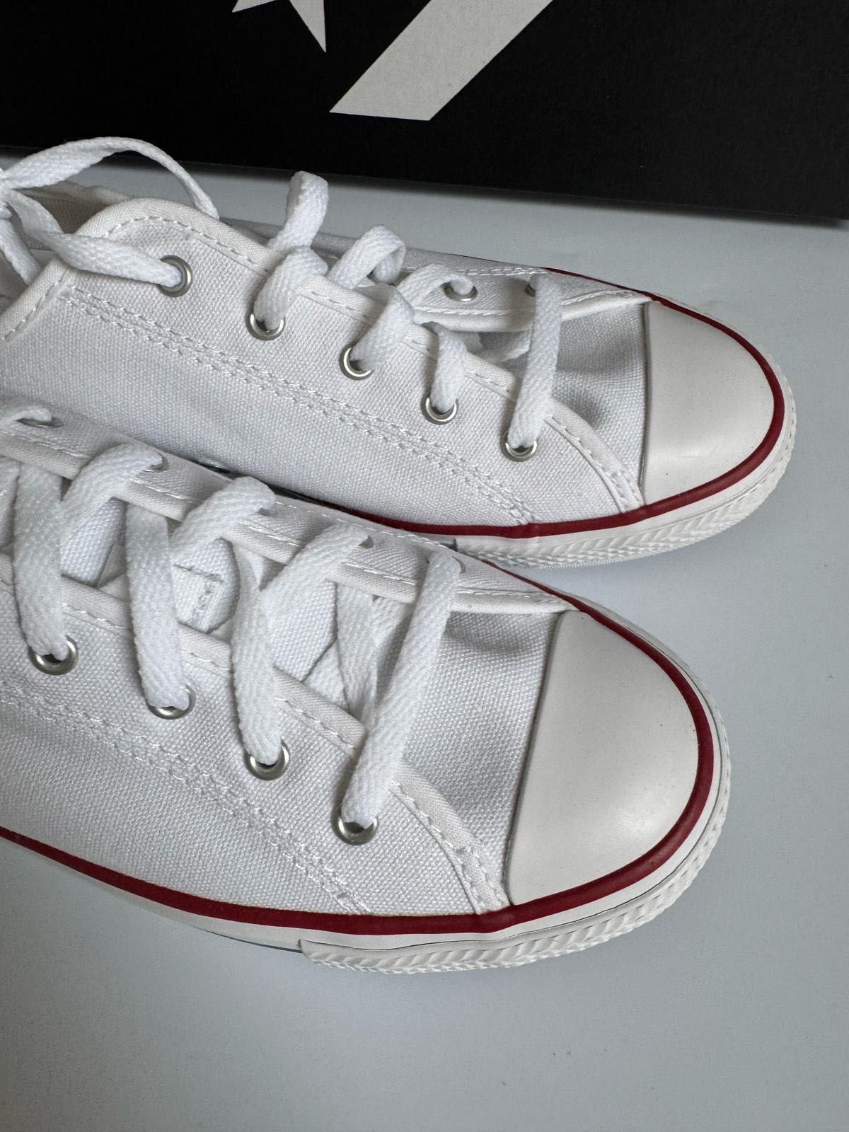 Nowe trampki unisex CONVERSE białe 37,5