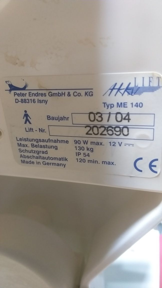 Krzesło do kąpieli elektrycznePROMOCJA