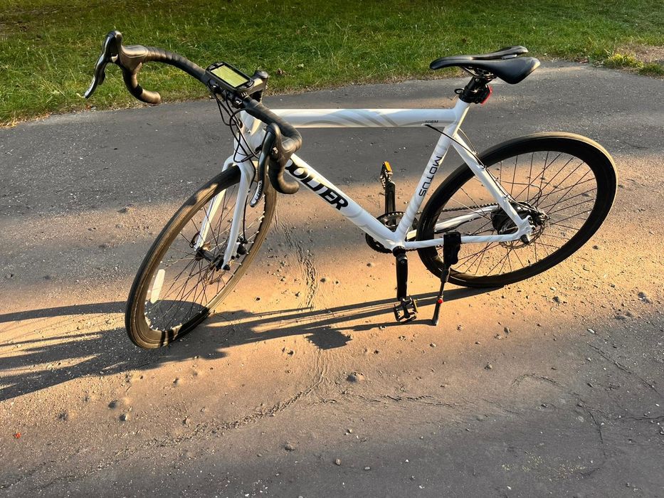 Rower elektryczny Motus Oolter Tiorm S (L) biały- wyjątkowa okazja!