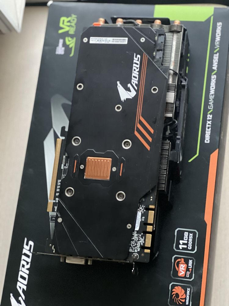 Відправленна по ОЛХ доставці! Aorus GeForce GTX 1080 Ti 11GB