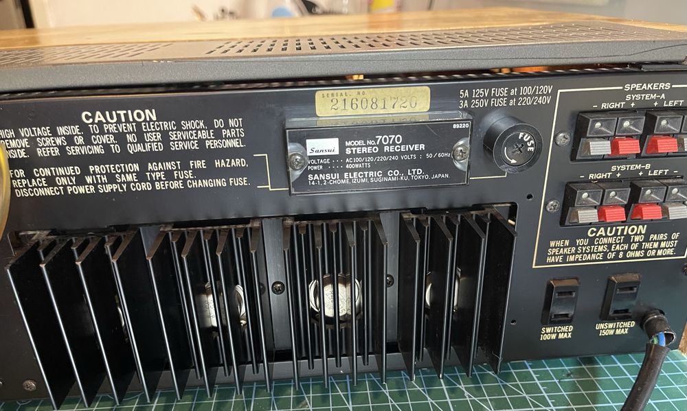 Sansui 7070 Amplituner