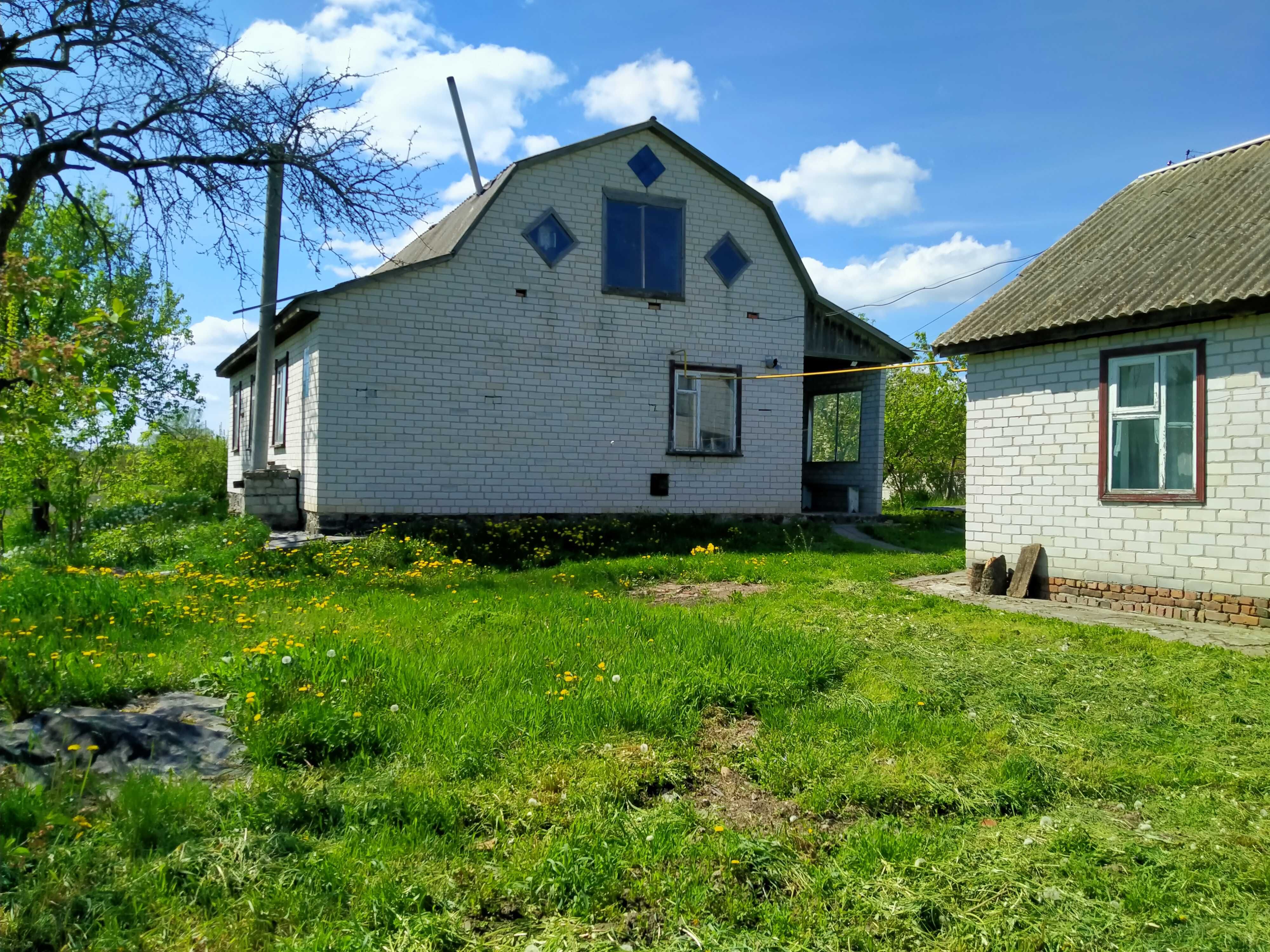 Будинок с.Кропивна, Центр! З виходом до річки.