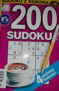 200 sudoku z koroną. Nowe